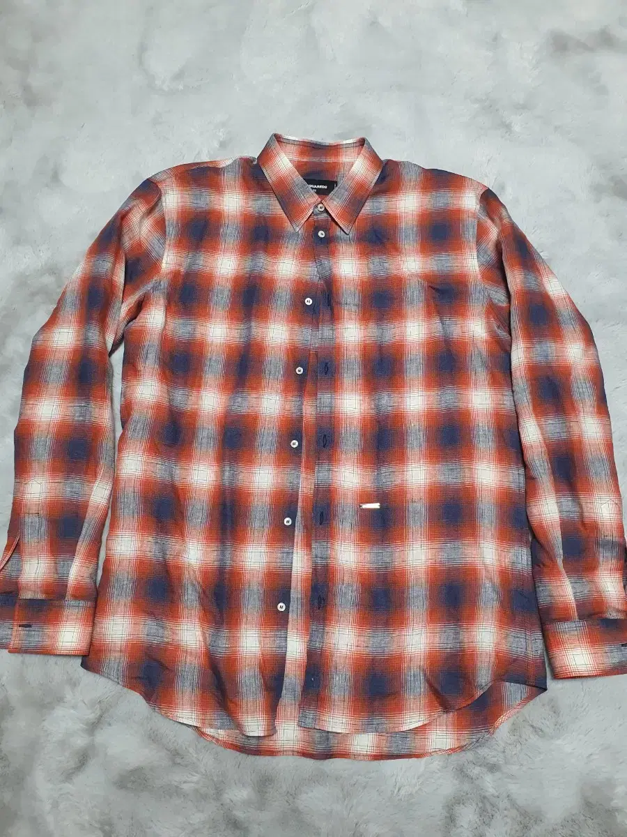 Dsquared2 / Linen Check Shirts / 52