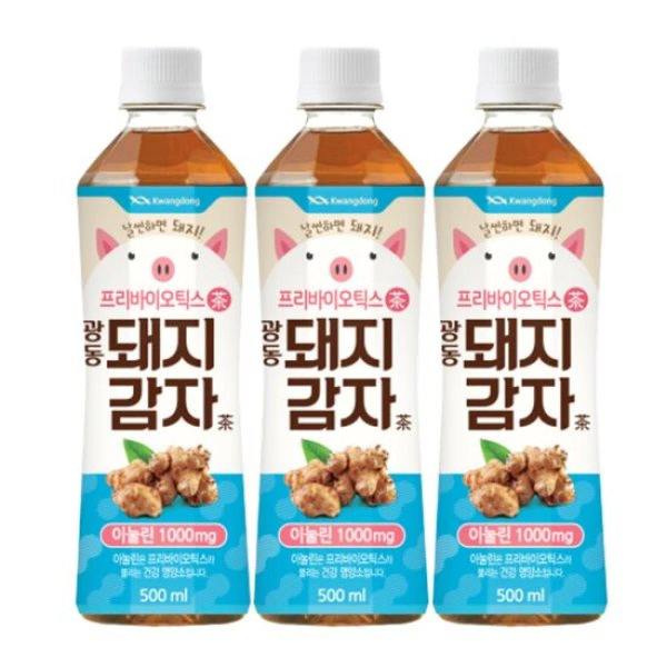 무료배송-광동 돼지감자차 500ml 24개