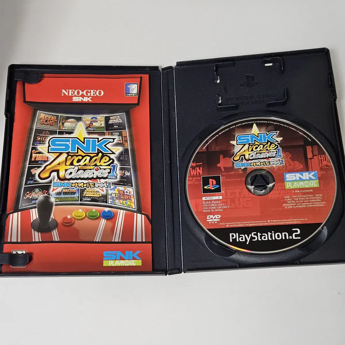 [중고] PS2 SNK 아케이드 클래식 VOL1 정발 플스2