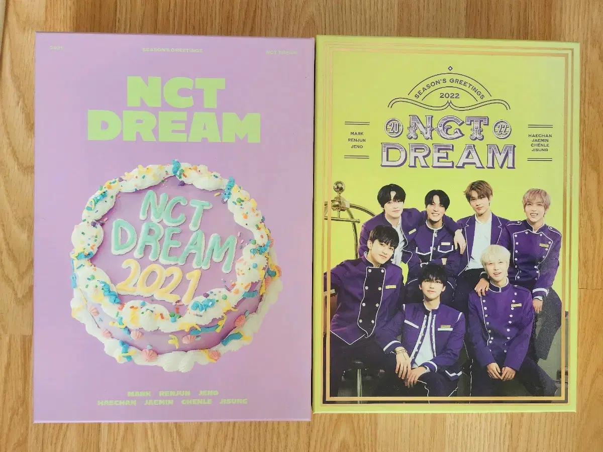 nct dream season's greetings seasons greetings 2021 2022