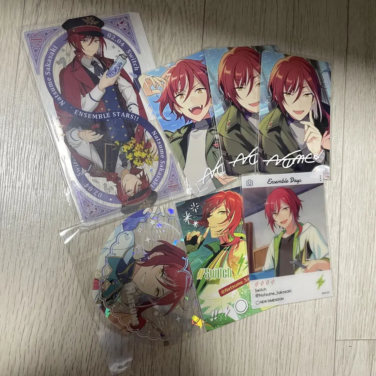 Angsta Natsume bulk photocard Klka Trump Card