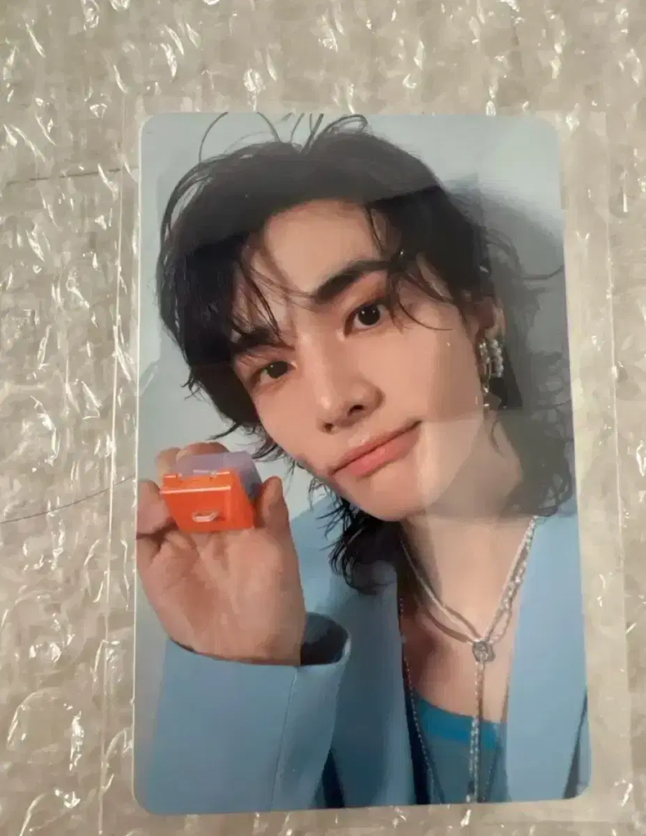 straykids skz hyunjin giant japanese photocard