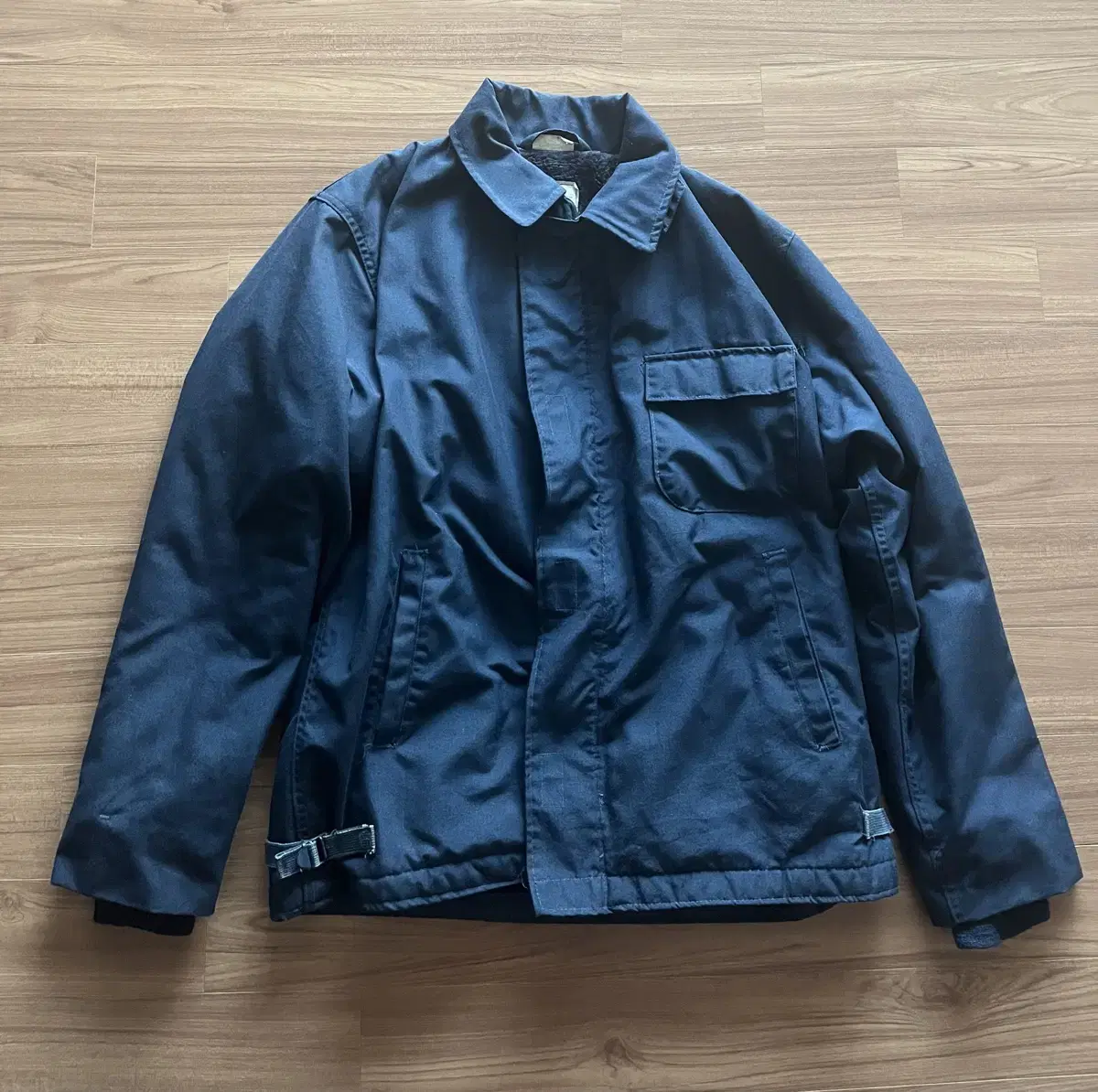 90s US Navy Aramid A-2 Deck Jacket L