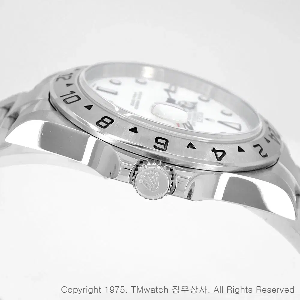 롤렉스 익스플로러2 explorer II 흰판 40mm 16570