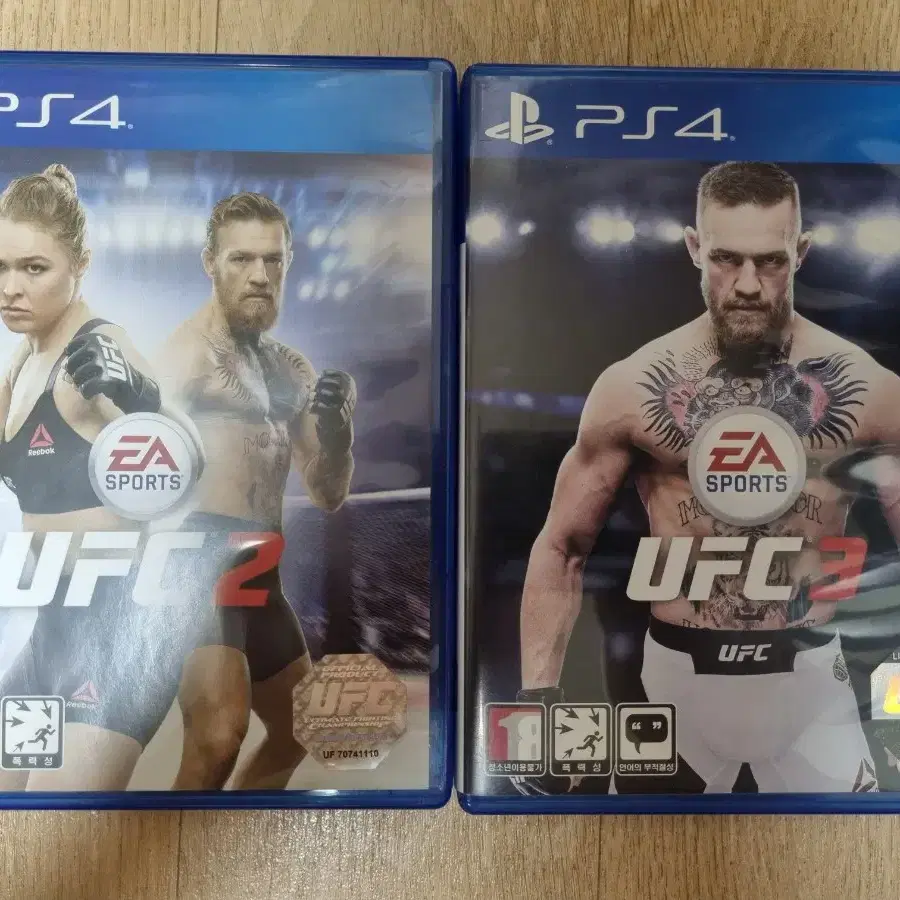 PS4 플스4 UFC2 ,3 일괄