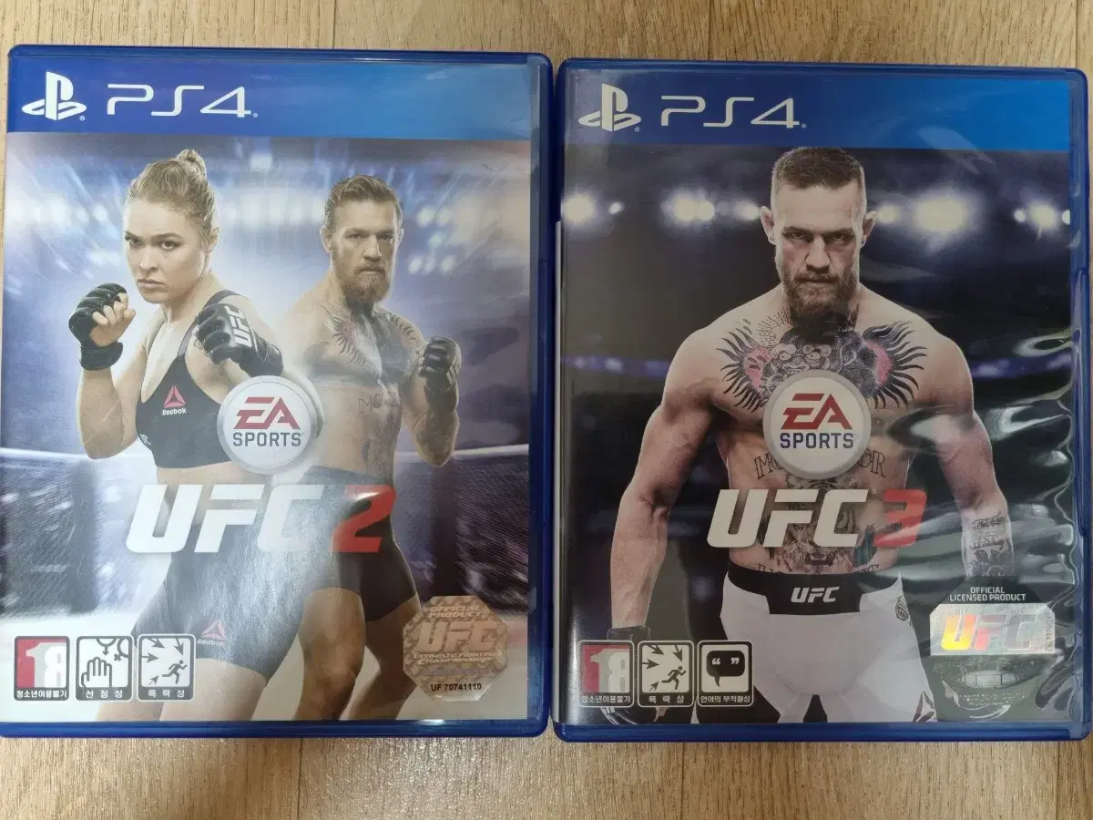 PS4 플스4 UFC2 ,3 일괄