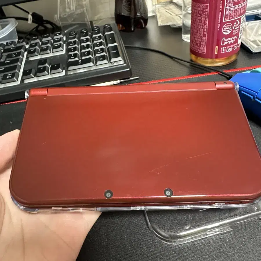 닌텐도 뉴 3ds xl 레드 팝니다