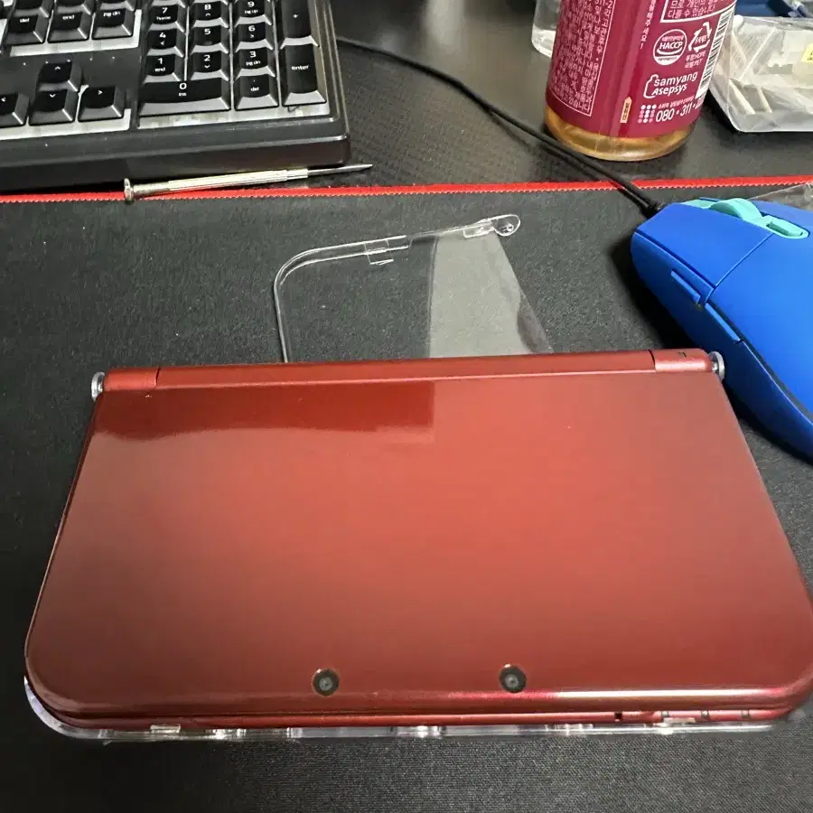 닌텐도 뉴 3ds xl 레드 팝니다