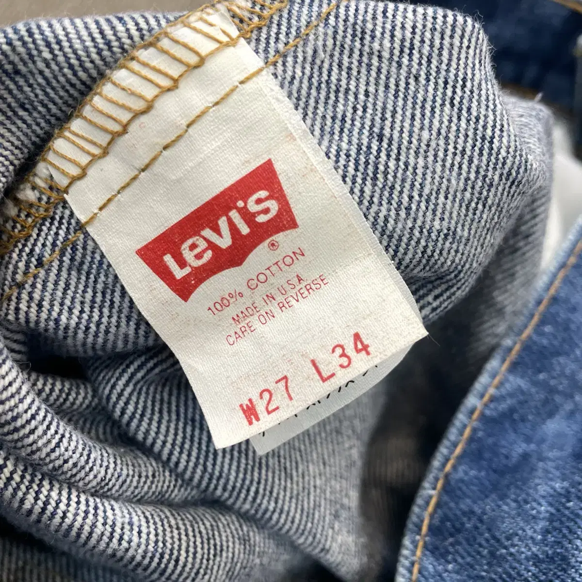 90s levis made in usa 505 0217 리바이스 데님