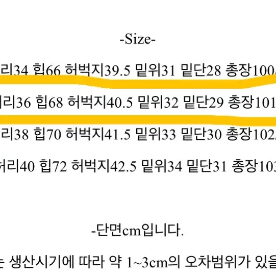 빈티지 빅사이즈 데님 팬츠