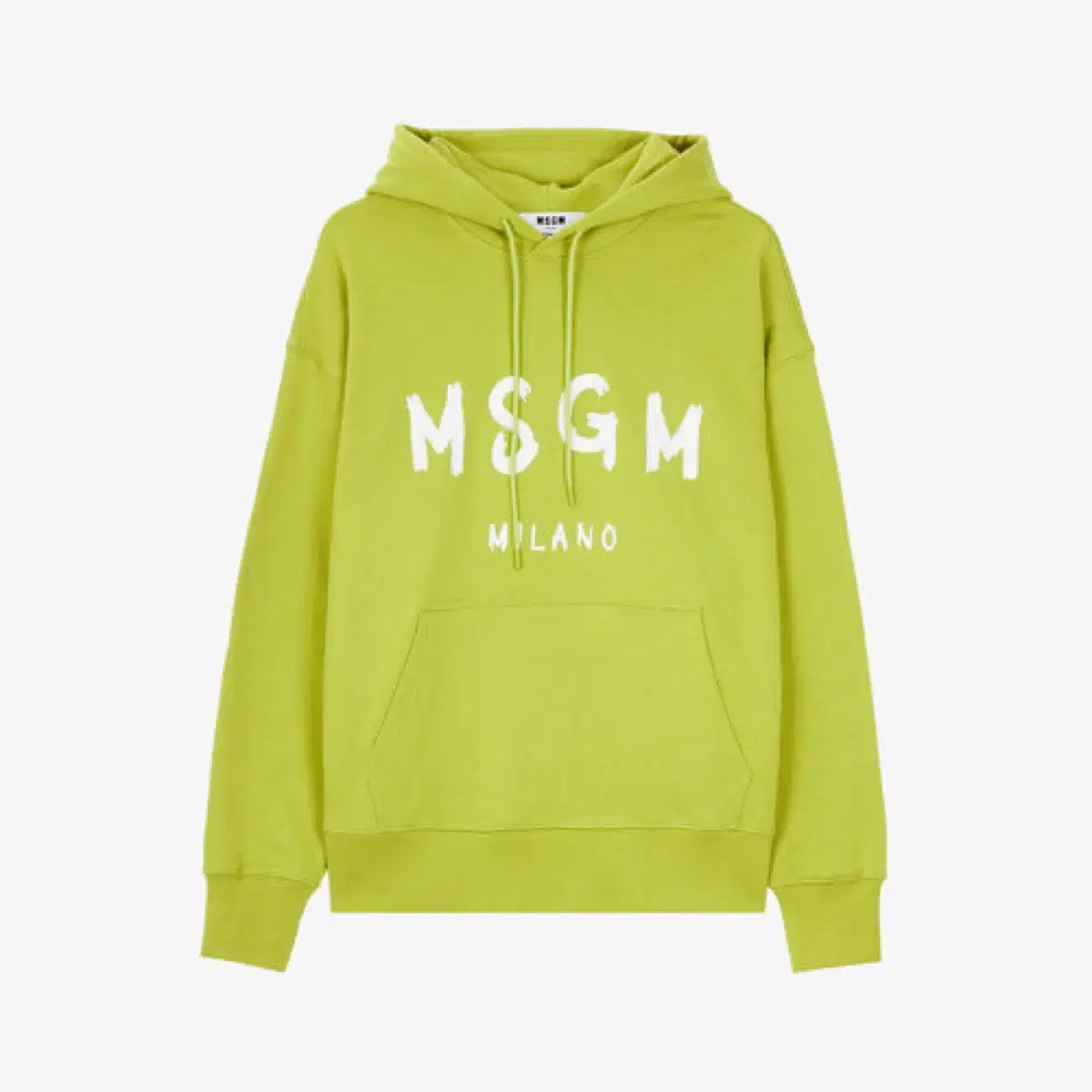 MSGM 옐로그린 후드 (남성M사이즈)