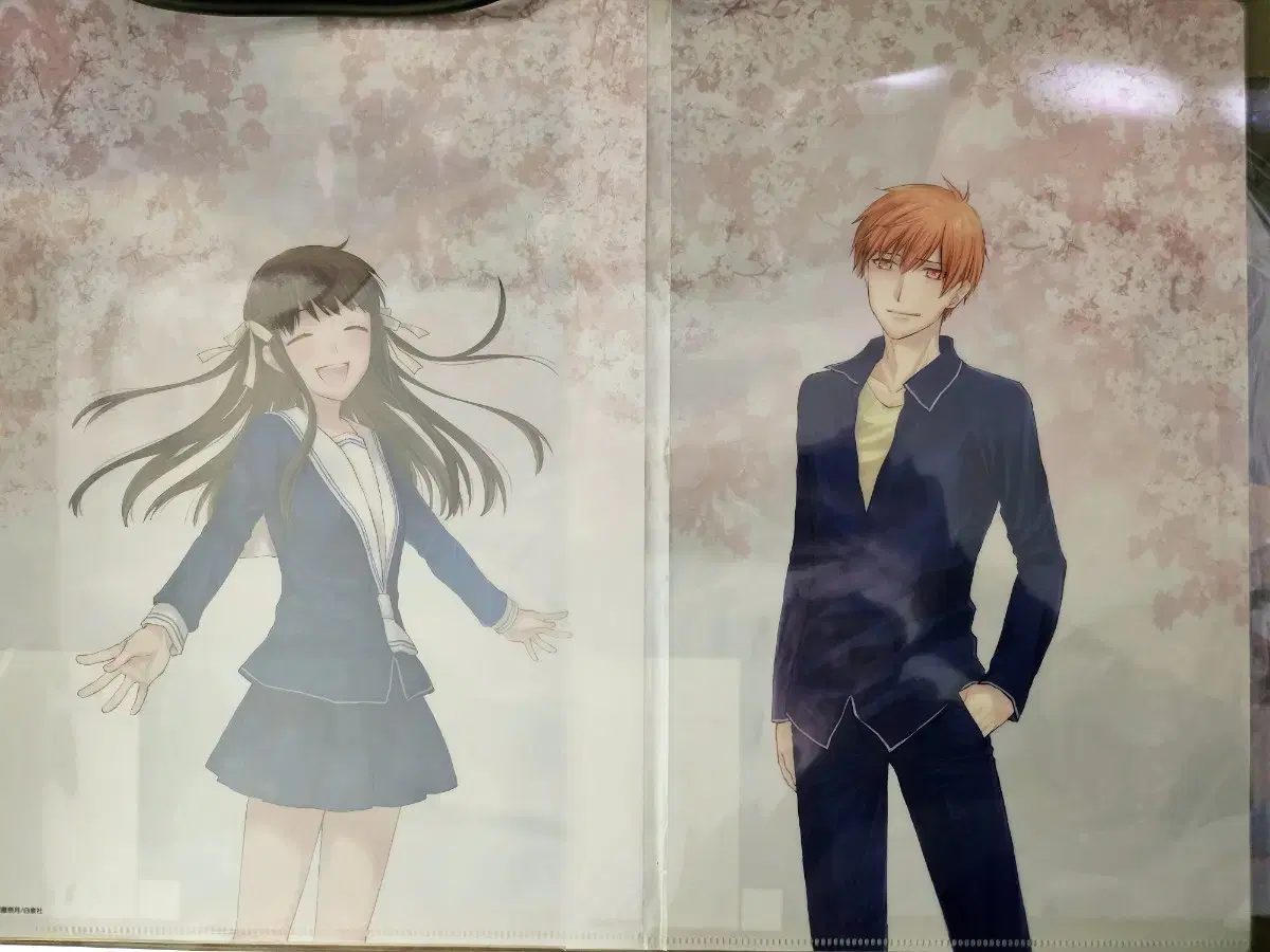 Fruits Basket Ending Clear File (Toru, Kyou) sells