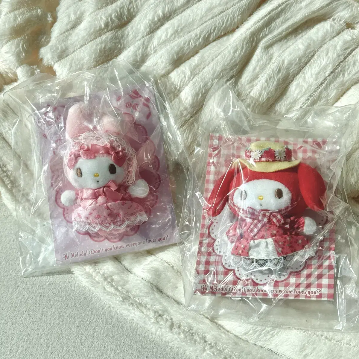 Baro shipping) MyMelody birthday Akamero MomoMero BroochDolls in Bulk