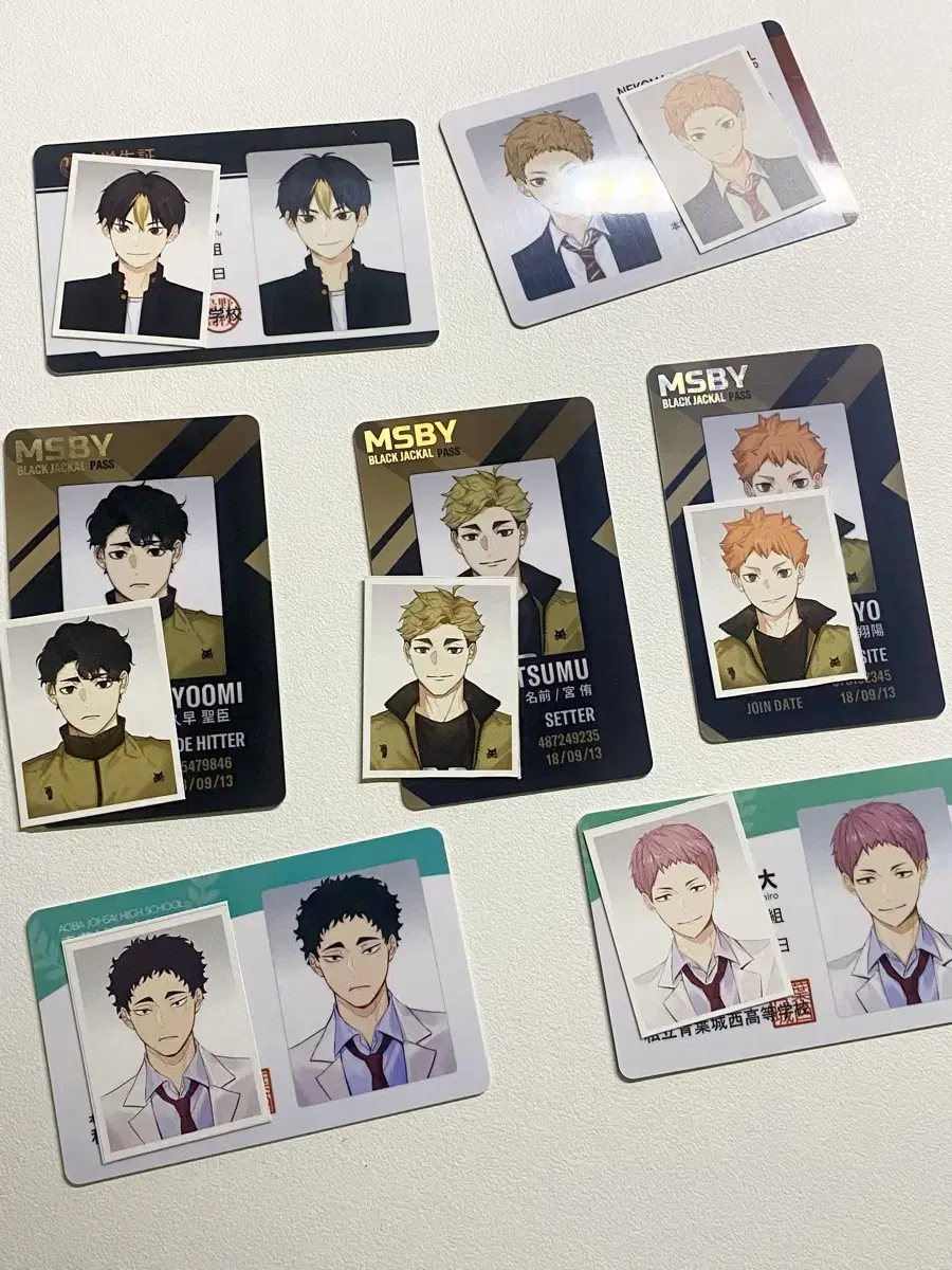 haikyuu rm student ID national ID