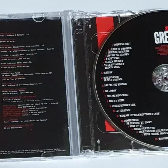 그린 데이 American Idiot CD + DVD 앨범 시디 CD