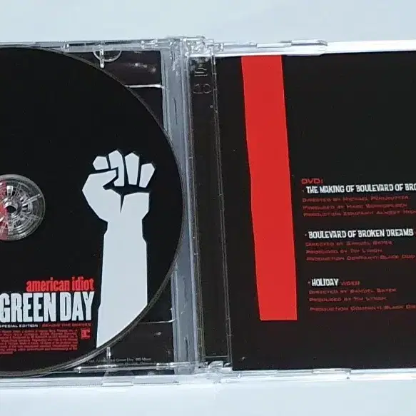 그린 데이 American Idiot CD + DVD 앨범 시디 CD