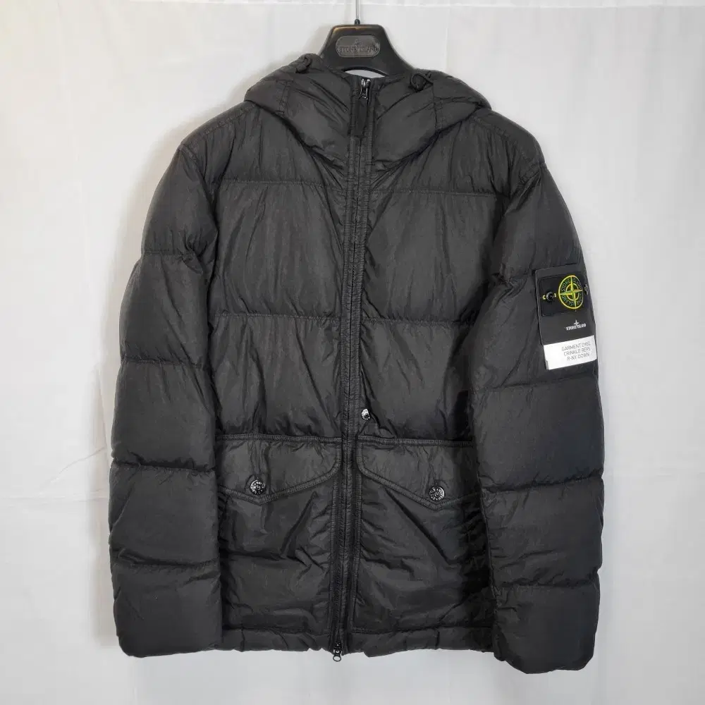 Stone Island 24FW Crinkleclap Hooded Puffer L