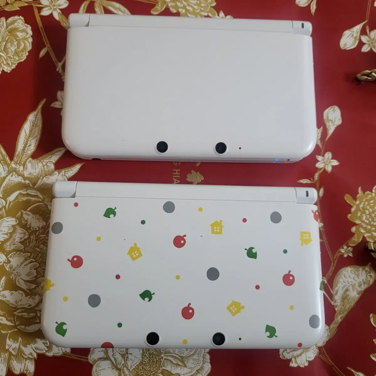 (한국정발 상태좋음)닌텐도 3ds xl 화이트 와 동숲에디션