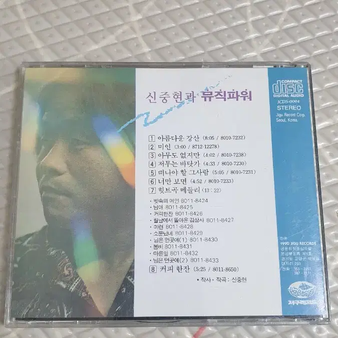 신중현과 뮤직파워 초판CD