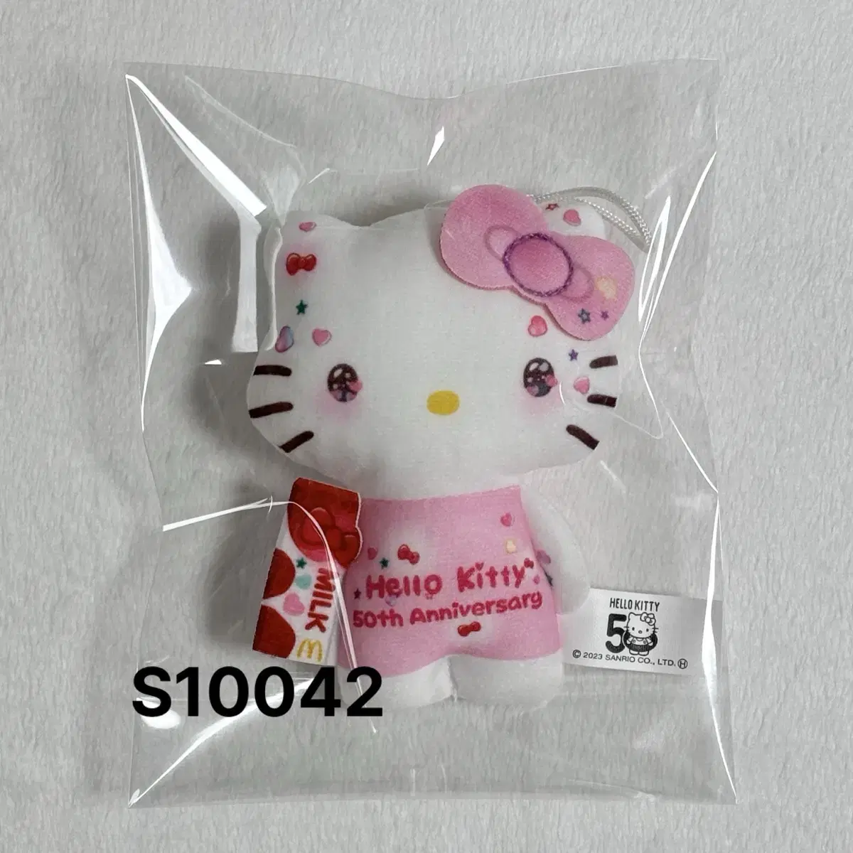 Hello Kitty 50th Anniversary McDonald's Exclusive Classic doll keyring Sanrio