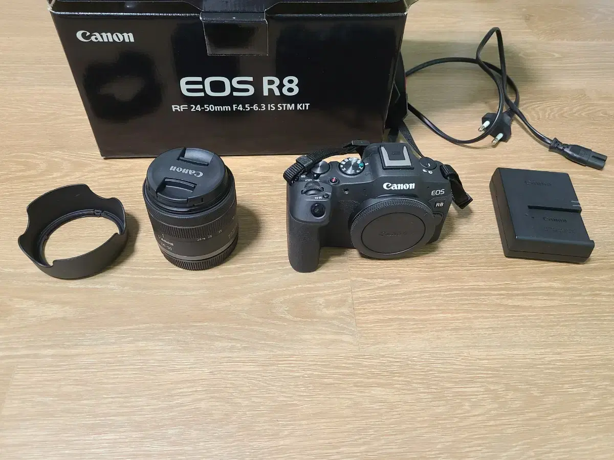 캐논 eos r8 24-50 랜즈포함