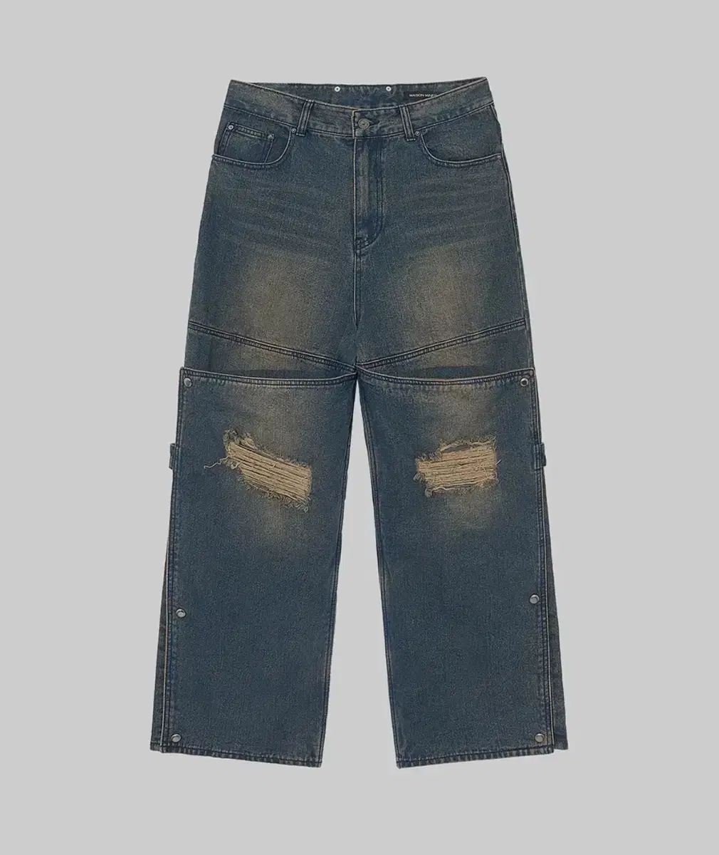 Maison Margiela Snap Denim Pants