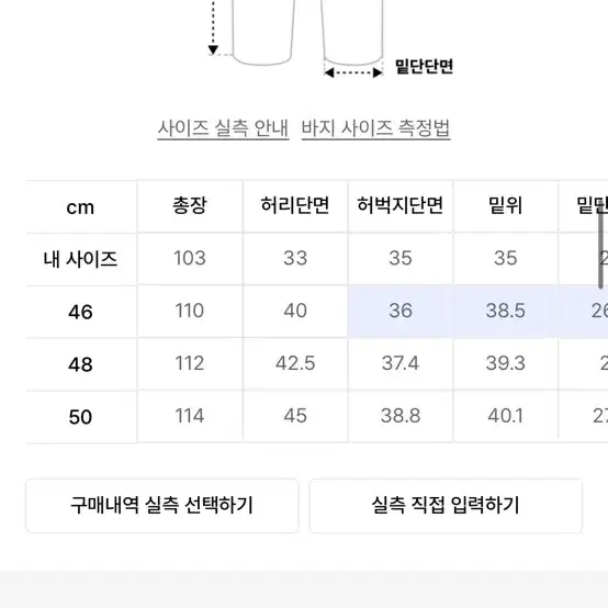 메종미네드 스냅 데님 팬츠