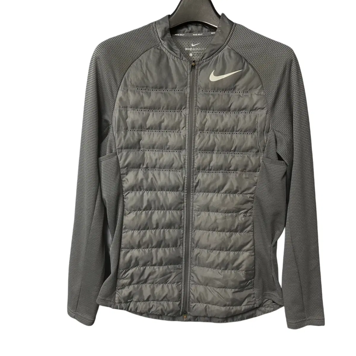 L Nike Golf Aeroloft Gray Lightweight Padded Jacket