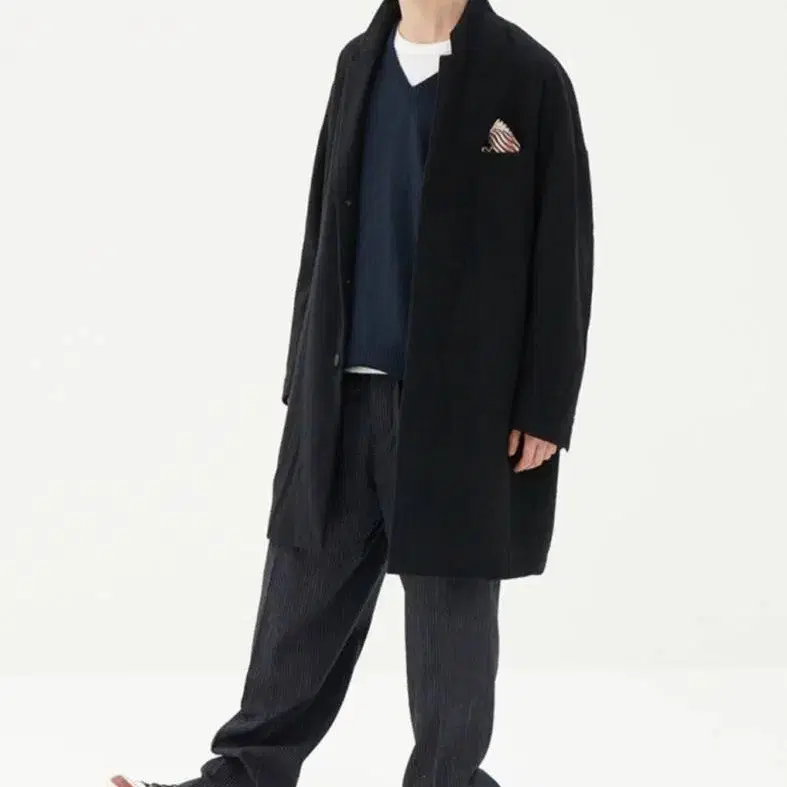 [2] 비즈빔 21fw HAMMONS COAT (W/L) Navy