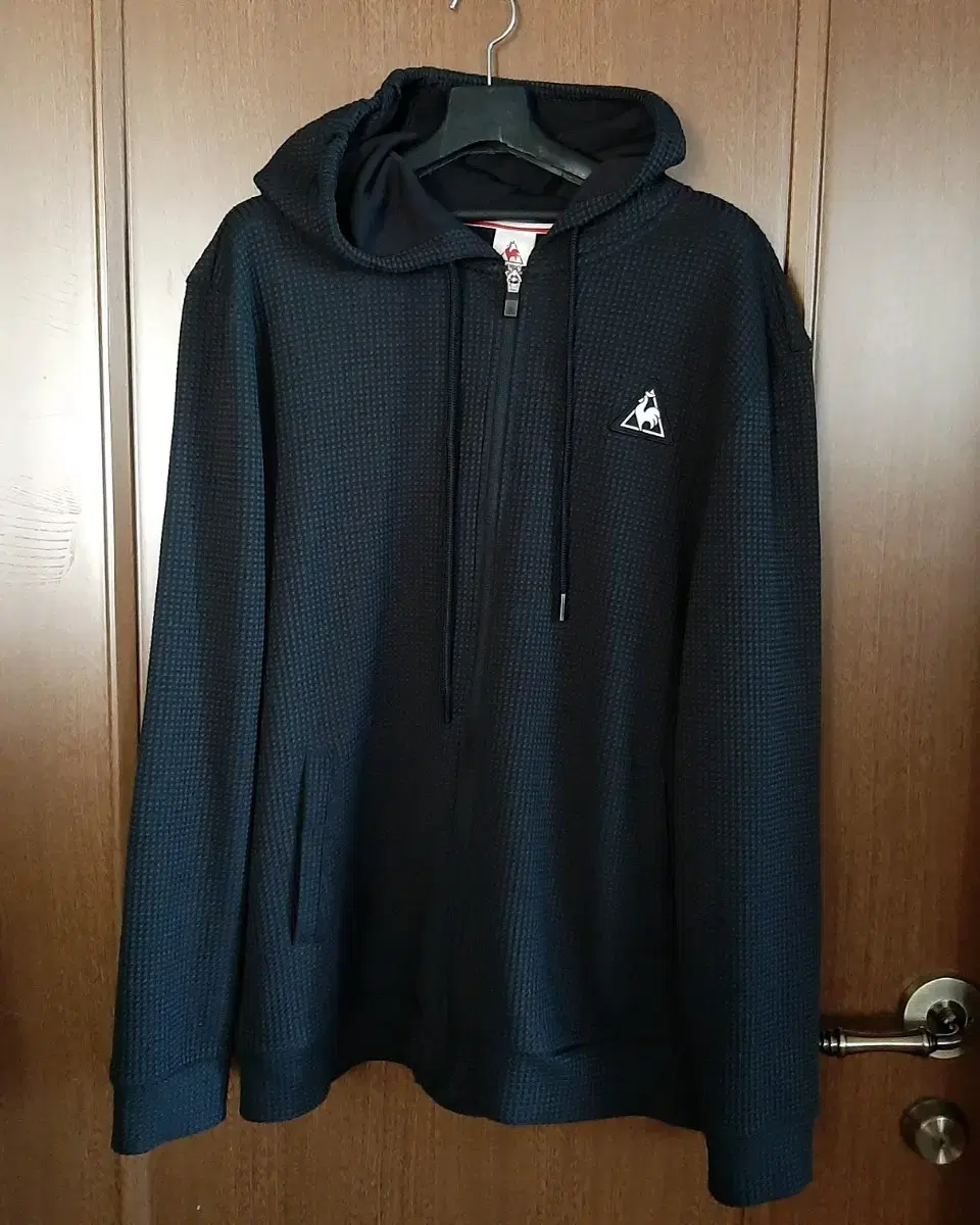 Le Coq Waffle Hooded Zip-up 105 size