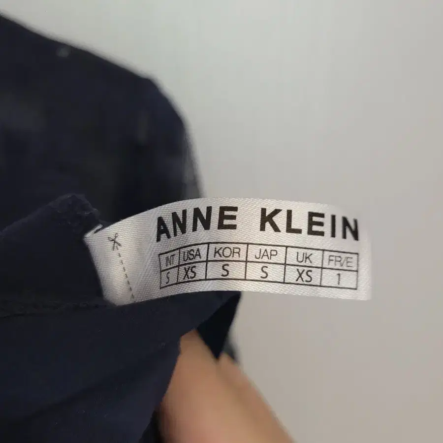 앤클라인 anne klein 시스루 블라우스