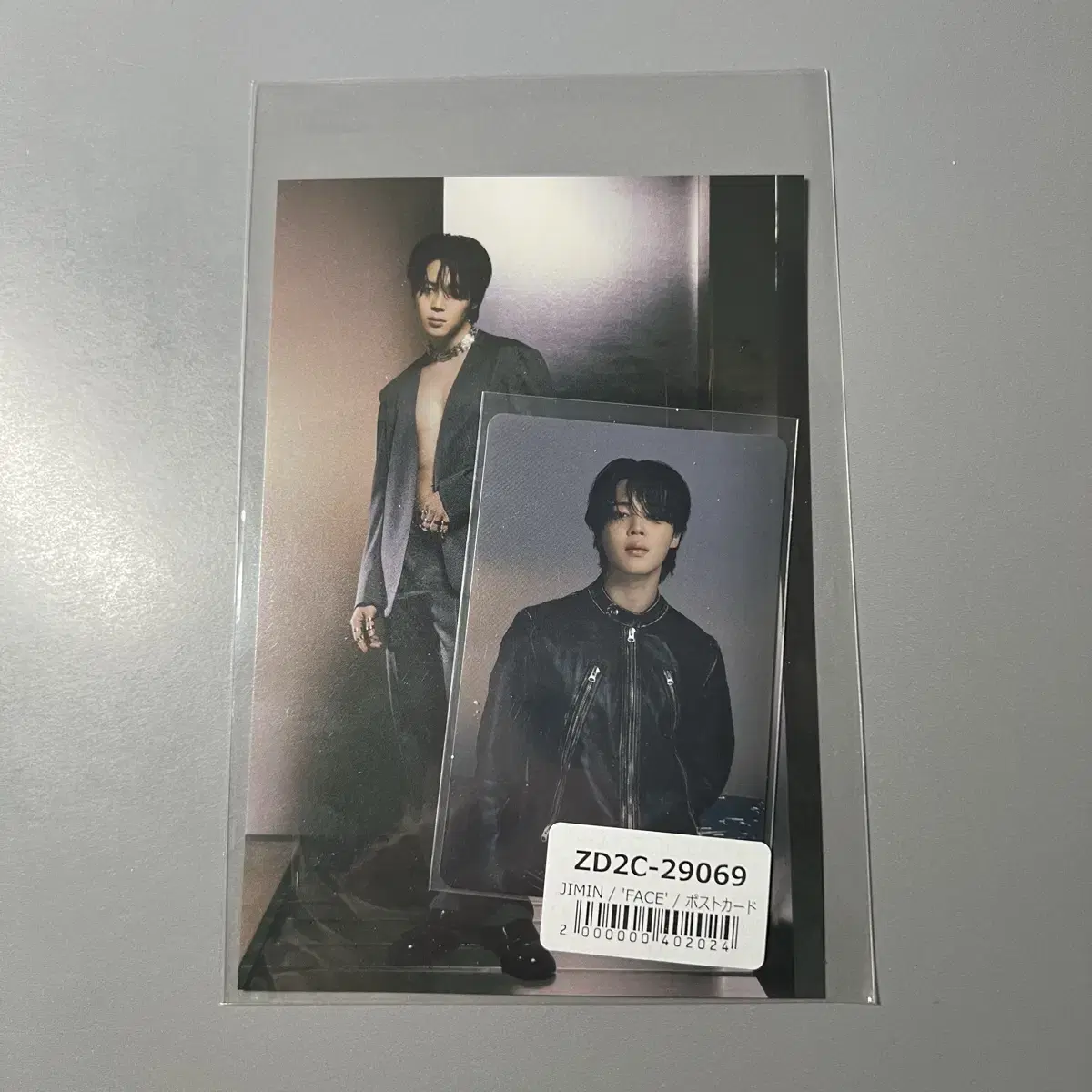 BTS jimin FACE Japan Universal Music pre-order benefit photocard WTS