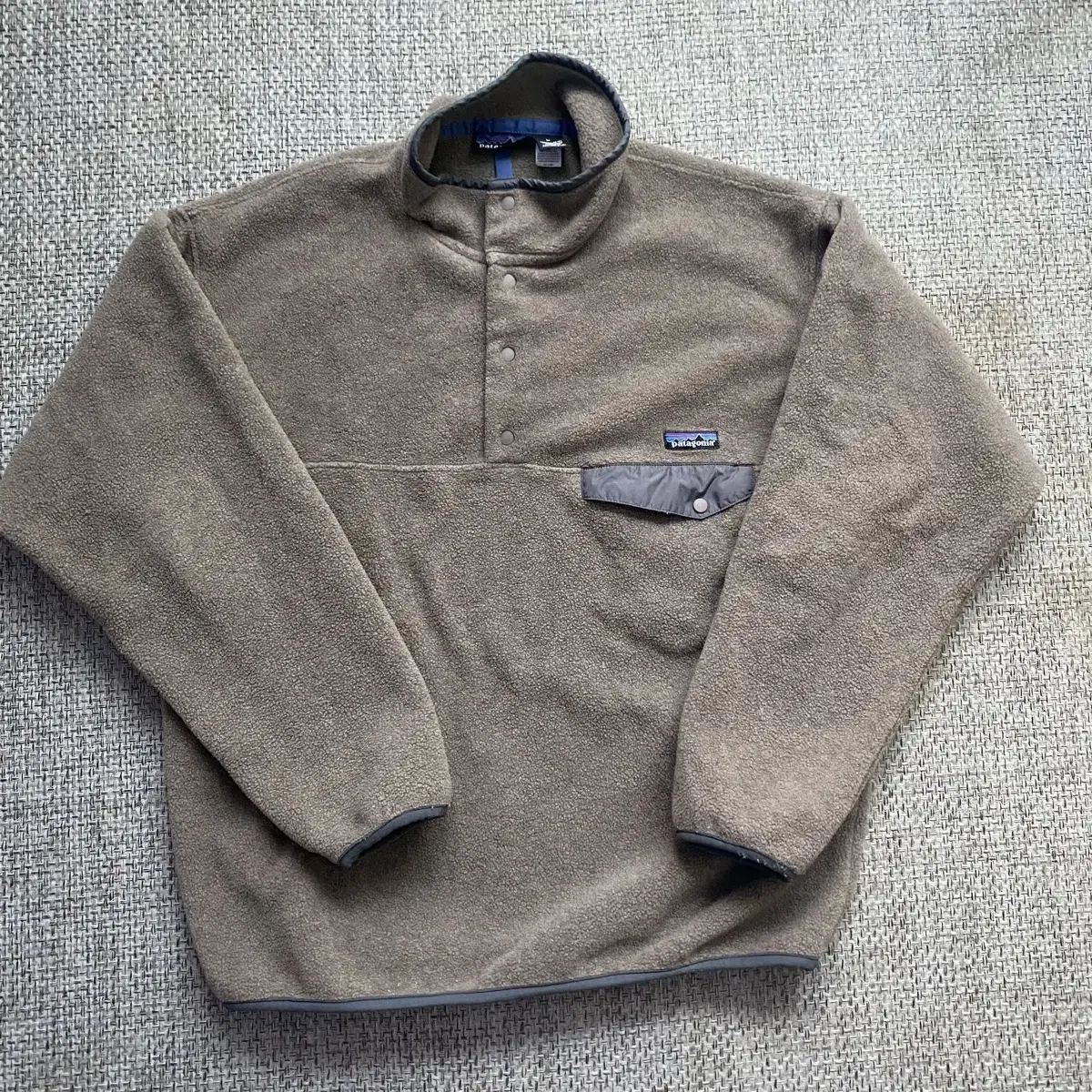 Patagonia Sinchilla Heavyweight Snapty Pullover Men's L