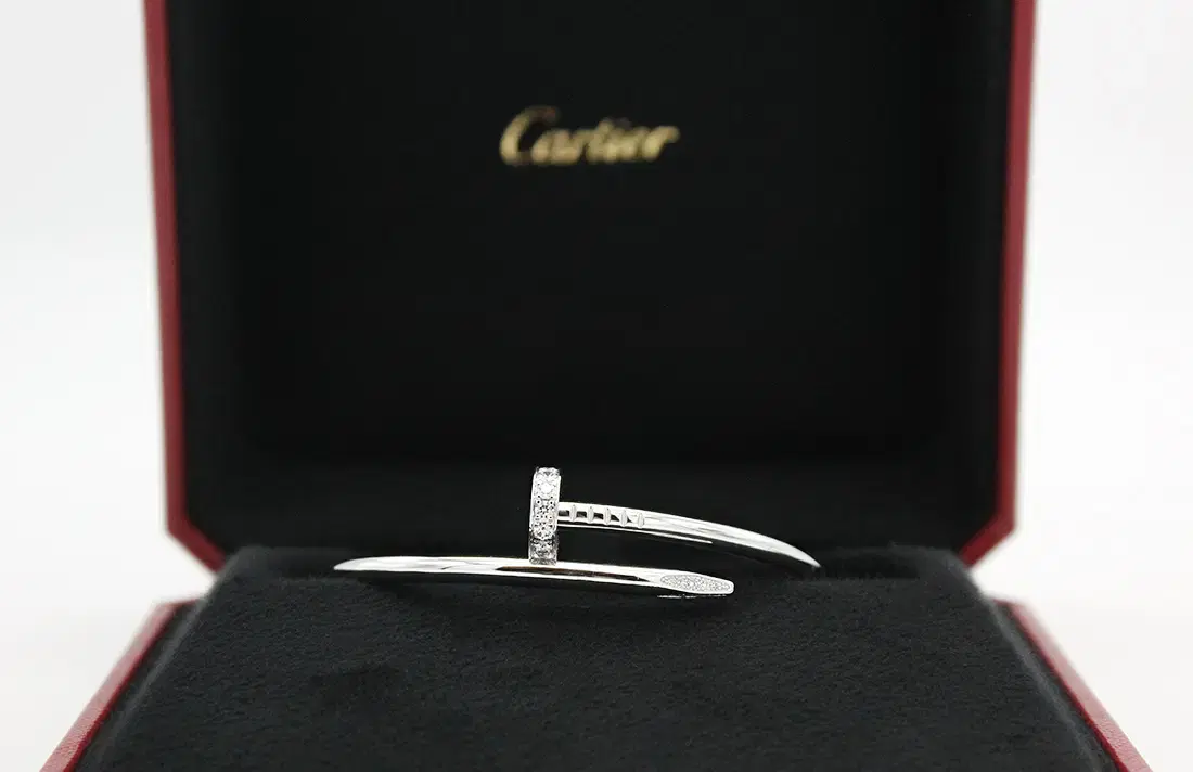 [Used] Cartier Justin Léw dia White Gold Bracelet No. 16