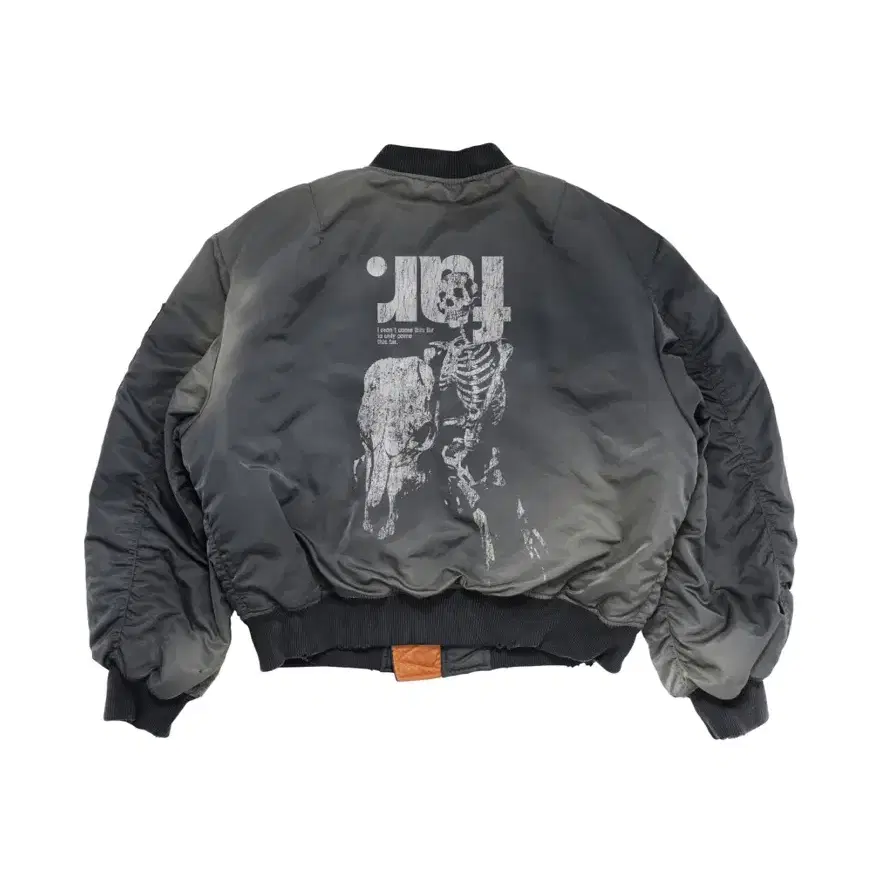 [구매] far vtg washed bomber charcoal