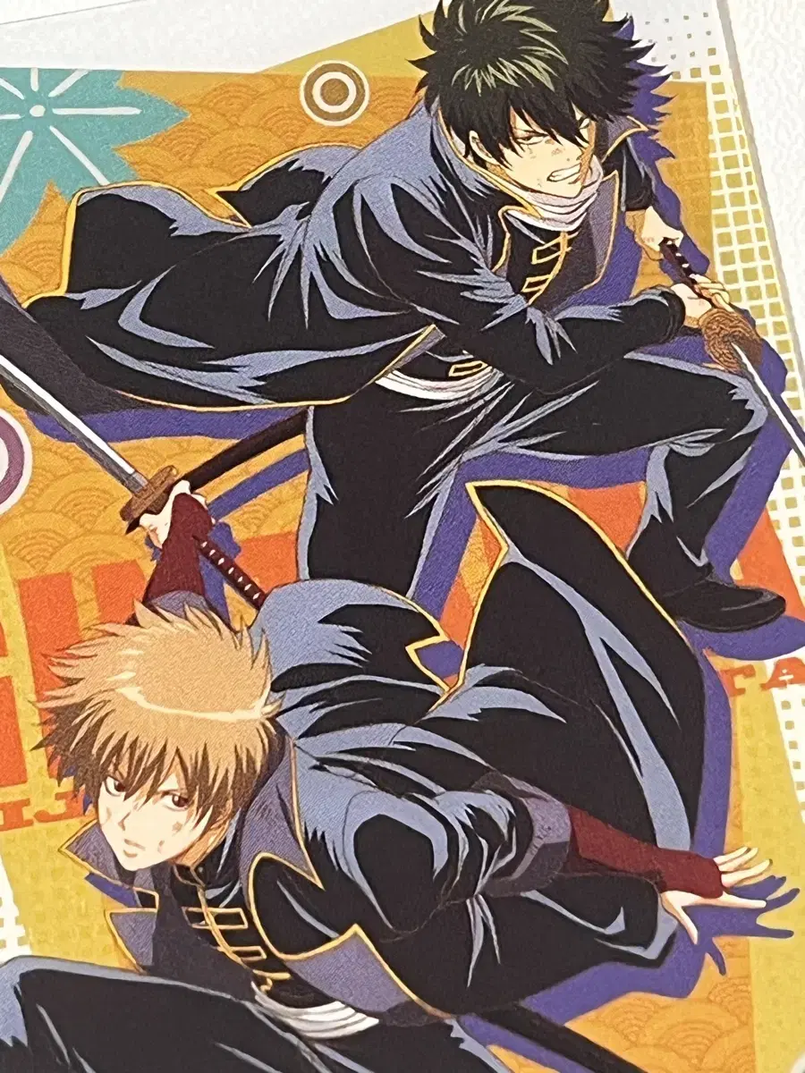 Gintama Metal Card Hijikata Toshiro Okita Sogo