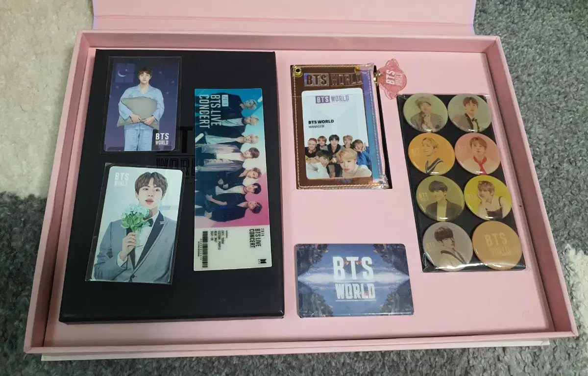 bts world special photocard album seokjin bts limited