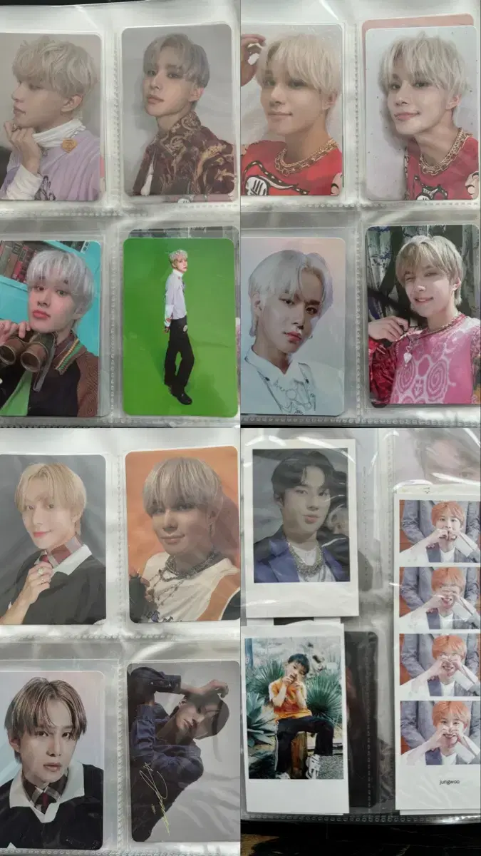 NCT jungwoo photocard sells