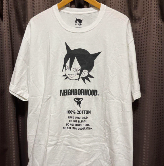 Jun Inagawa Neighborhood Hooded Short Sleeve T-Shirt