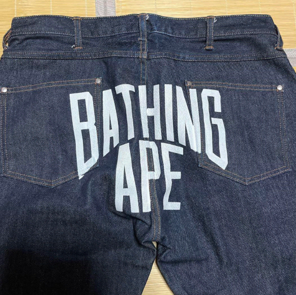 Vape Logo Denim Pants Jeans