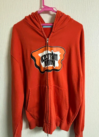 Billie's Near Boys Club BBC Ice Cream Running Dog Hoodie Zip Up