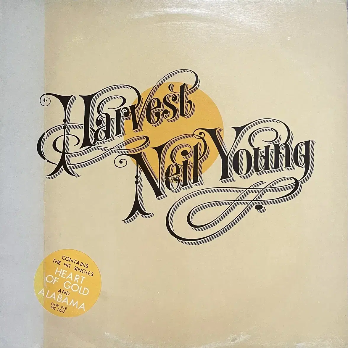 닐영 Neil Young -Harvest lp