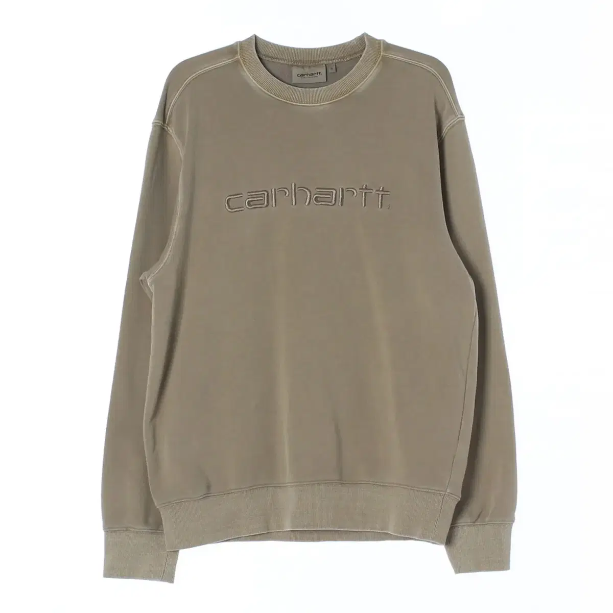 [S]Calhart Duster Logo Man-to-Man Sweatshirt