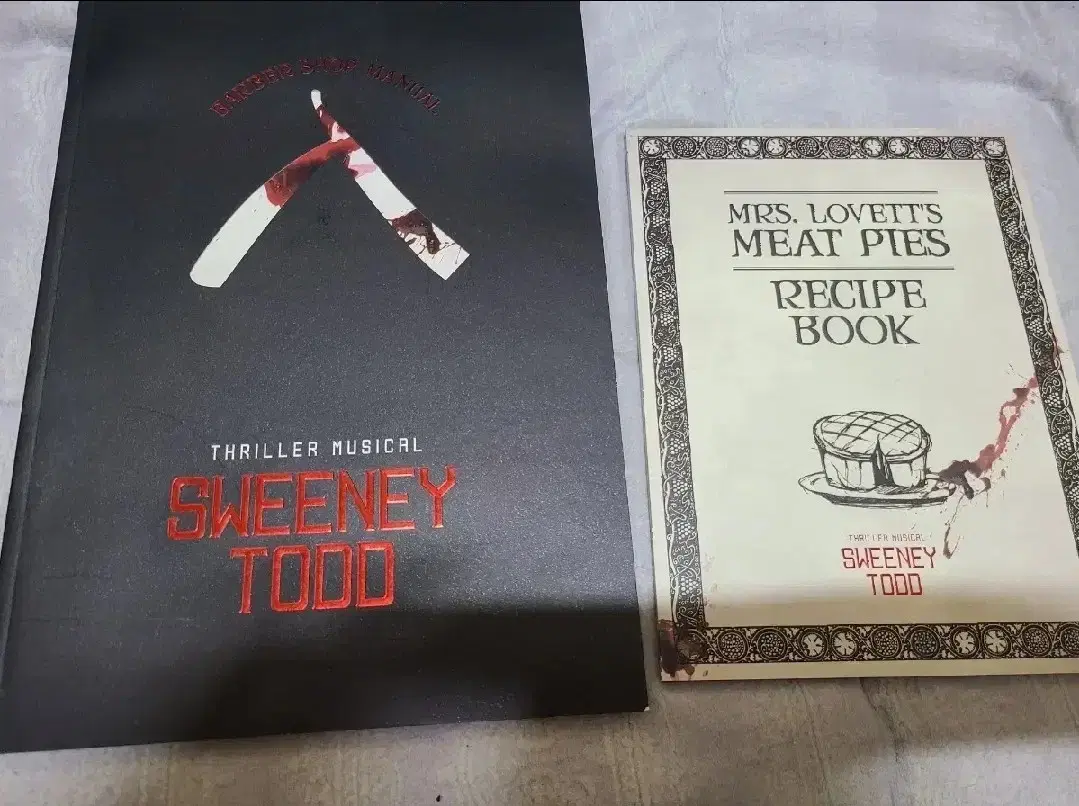 The 2016 Musical Sweeney Todd program book is for sale.