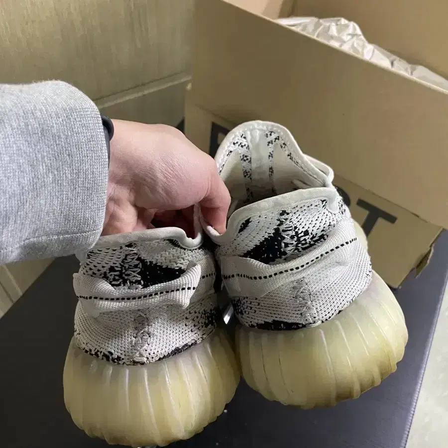 270)이지 Yeezy 350v2 지브라 zeebra