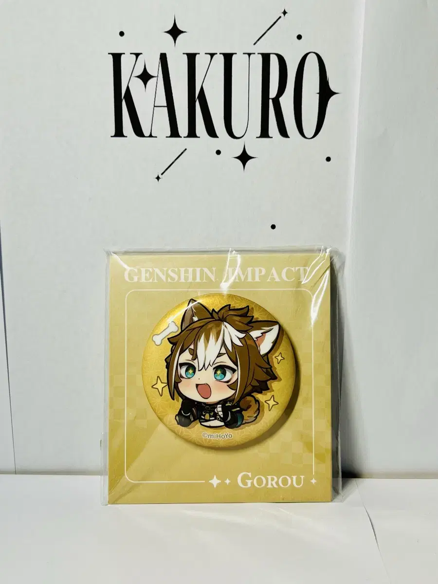 Genshin Impact Goro Badge (Official) (Unsealed)