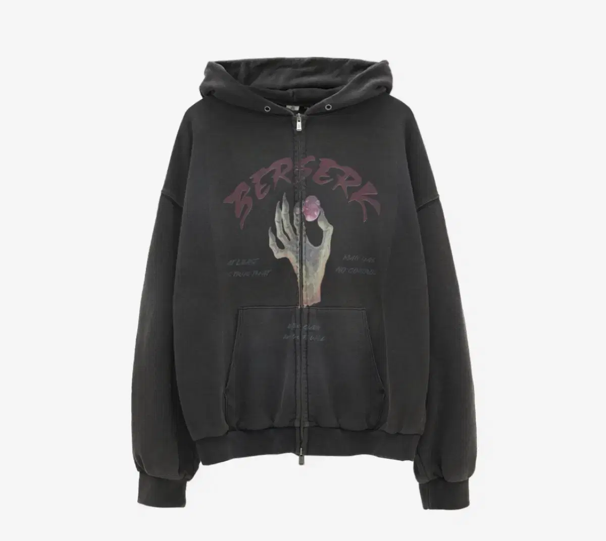 [2]Polythene berserker hood zip-up