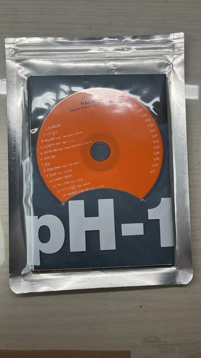 pH-1 HALO album simple unsealed