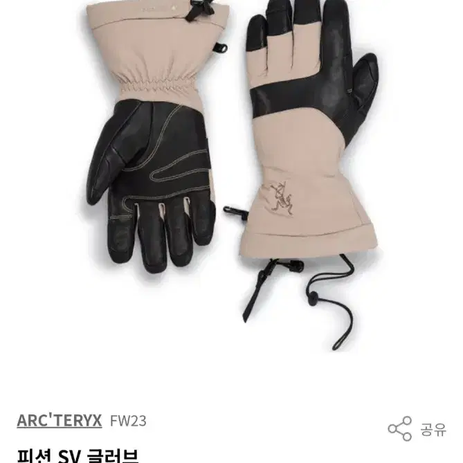 아크테릭스 ARC'TERYX FW23피션 SV 글러브 고어텍스 장갑