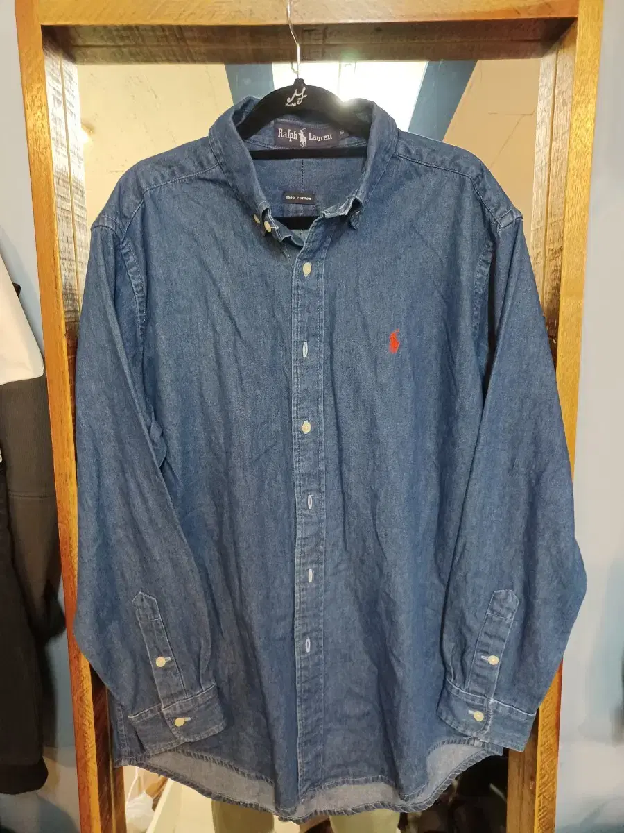 Polo Ralph Lauren denim shirtLong sleeves loose fit S